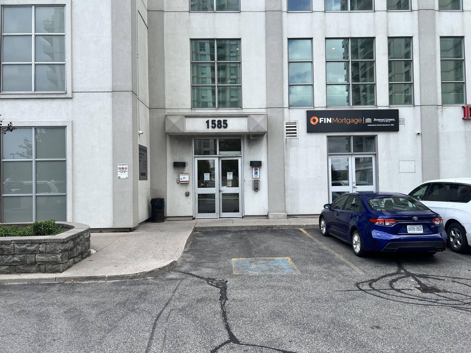 Street view near the HS Legal PC office on Markham Road.